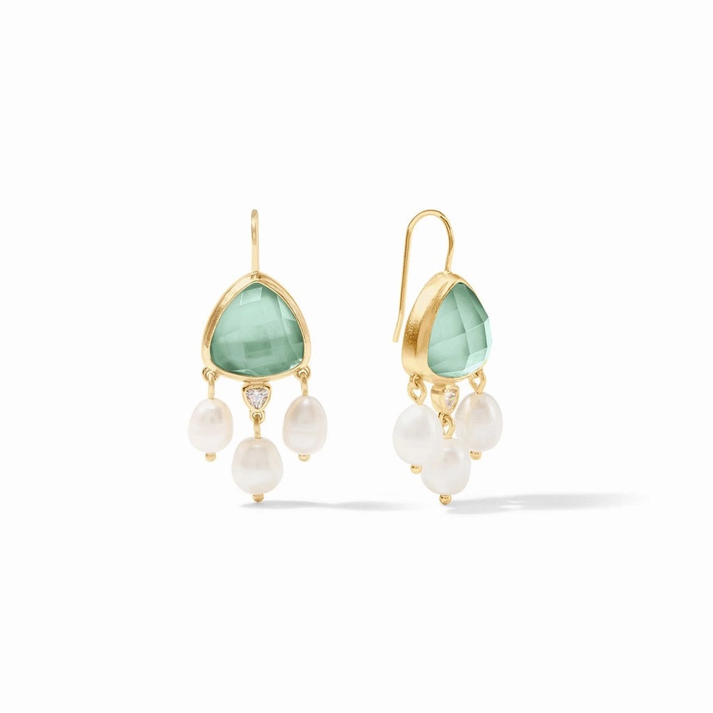 NWOT Julie Vos Aquitaine Chandelier Earring